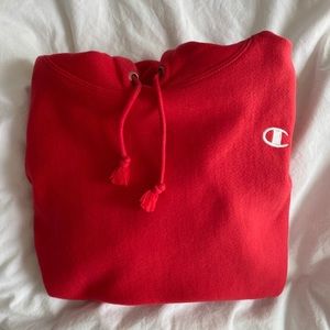 Champion Hoodie in Red